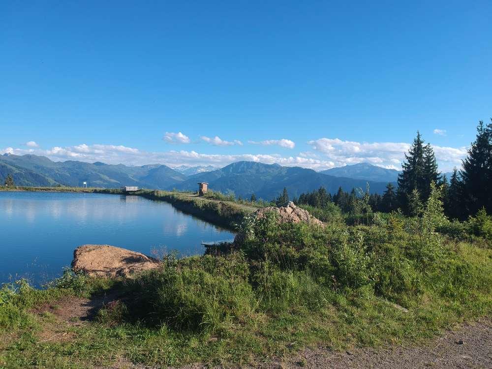 Weg am Speichersee Hohe Salve